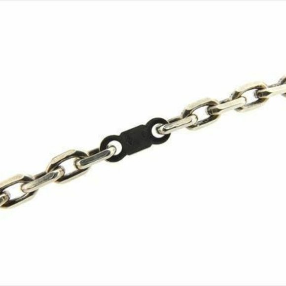 Authentic Hermes key ring Key holder Orange Silver Leather Woman - Picture 6 of 8